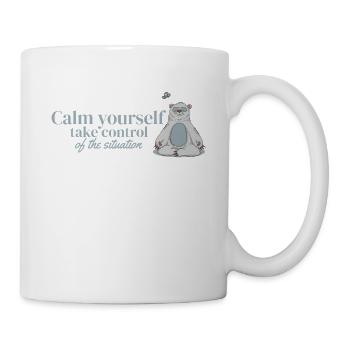 Motivationsbär Motivational Bear - Mug - white - Right