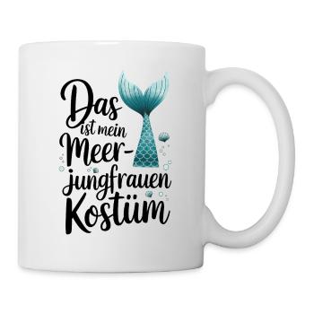 C’est mon costume de sirène - Mug blanc - blanc - Droite