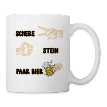  - Bierliebhaber - Tasse - Weiß - Rechts