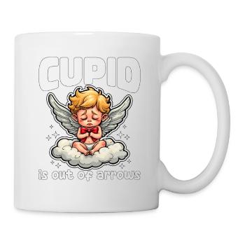 CUPID IS OUT OF ARROWS - VALENTINE'S DAY GIFT - Mug - white - Right