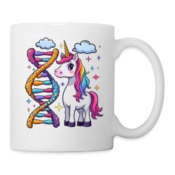 ADN de licorne - Mug blanc - blanc - Droite