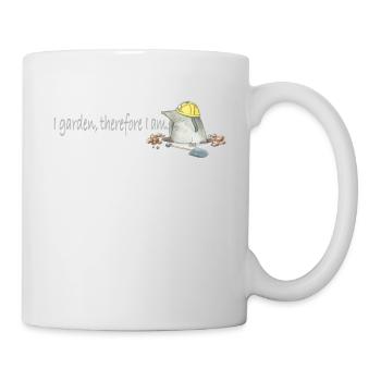 Niedlicher Maulwurf-Gärtner Cute Mole Gardener - Mug - white - Right