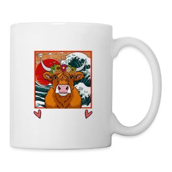Just a Girl Who Loves Highland Cows - Tasse - Weiß - Rechts