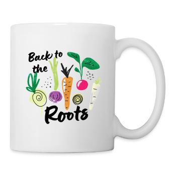 Back to the Roots Variation of Vegetables Vegetarian - Mug - white - Right