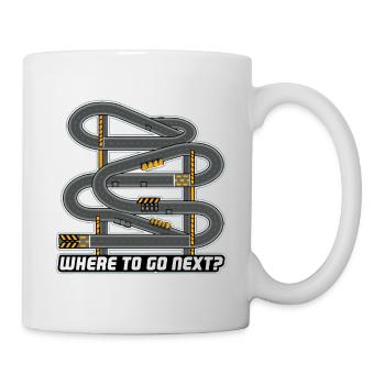 WHERE TO GO NEXT - Mug - white - Right