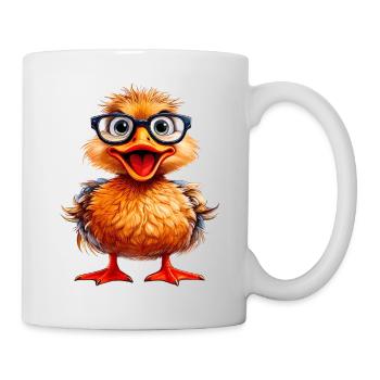 ENTE BRILLE - Tasse - Weiß - Rechts