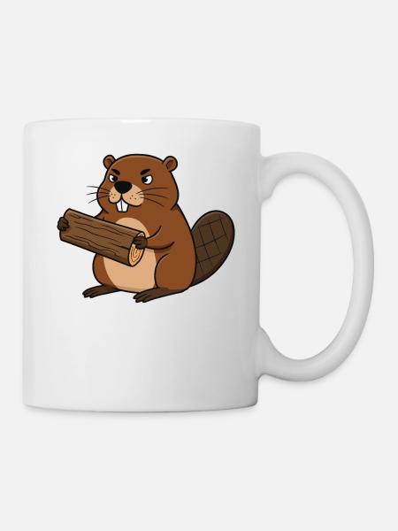Dam It - Tasse - Weiß