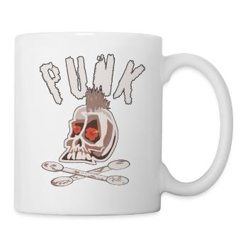 Punk - Tasse - Weiß - Rechts