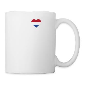J’aime le plaisir du Golden Gate Bridge de l’Amsterdam Heart Flag - Mug blanc - blanc - Droite