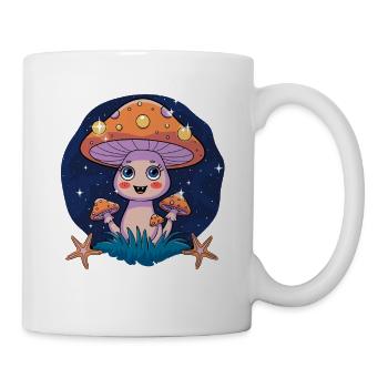 All Mushrooms Are Edible Some Only Once - Tasse - Weiß - Rechts
