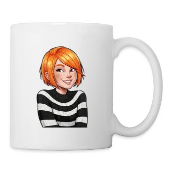 Anime Woman - Mug - white - Right