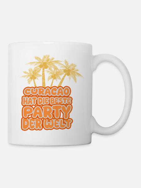 Urlaub Curacao - Tasse - Weiß
