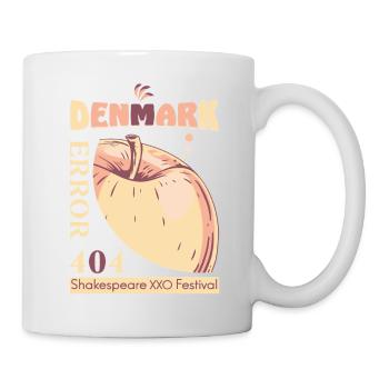 Denmark Shakespeare xxo Festival funny quote - Mug - white - Right
