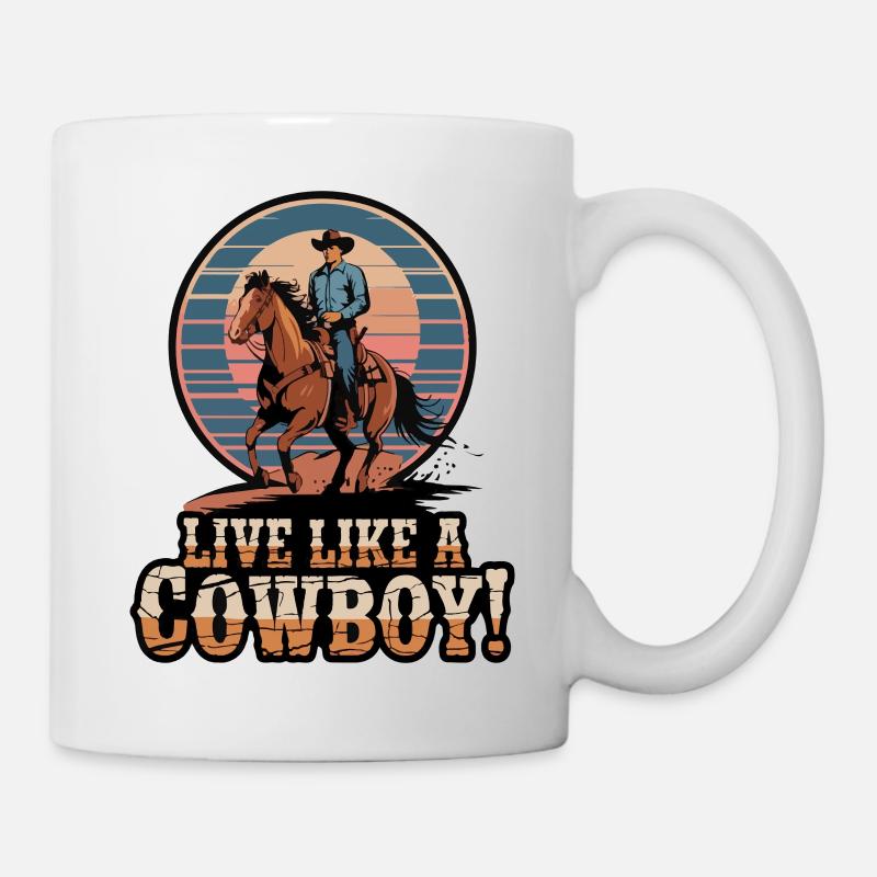 COWBOY - Mug - white