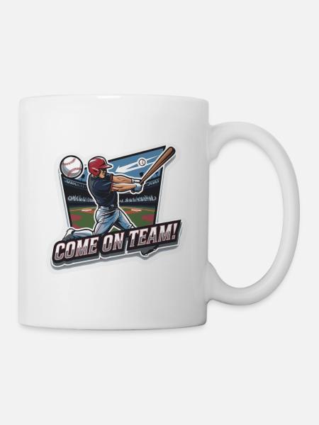 BASEBALL - Tasse - Weiß