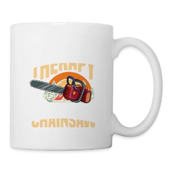 I Don't Need Therapy I Just Need My Chainsaw - Tasse - Weiß - Rechts