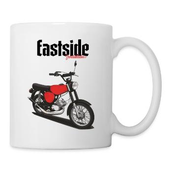 S51 (rouge) // Illustration - Mug blanc - blanc - Droite