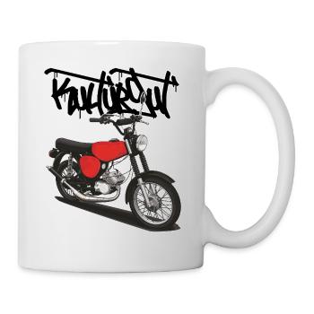 S51 (rouge) // Illustration - Mug blanc - blanc - Droite