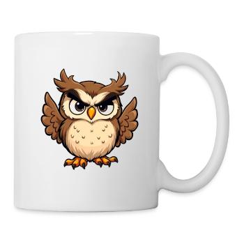 Don't look at me in this tone Owl - Mug - white - Right