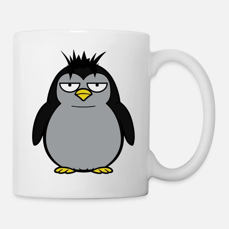 Pingwin xxl - Mug blanc - blanc