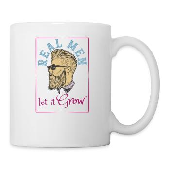 Let It Grow Beard Design Let It Grow Beard - Mug - white - Right