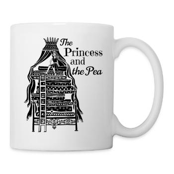 Princess on the Pea Fairy Tale - Mug - white - Right