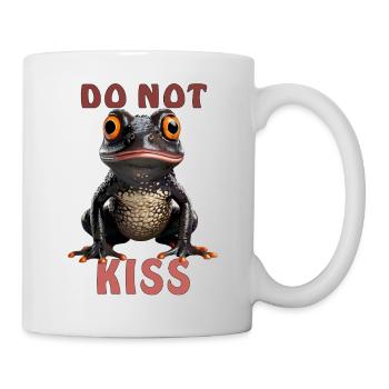 GRENOUILLE NE S’EMBRASSE PAS - Mug blanc - blanc - Droite