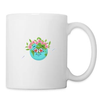 The Future Of Planet Earth Earth Day Teacher - Tasse - Weiß - Rechts