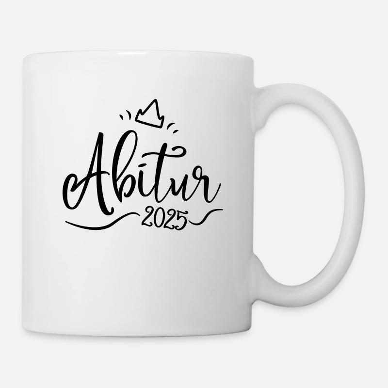 Abitur 2025 - Tasse - Weiß