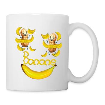 Happy Dancing Dance Banana Fruit Fruit Children - Mug - white - Right