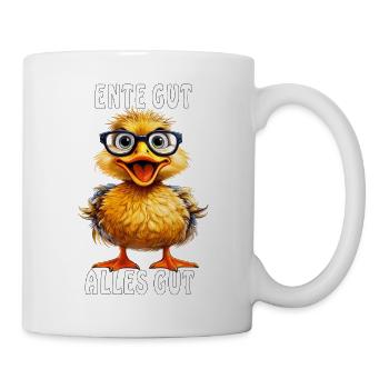 ENTE GUT ALLES GUT - Tasse - Weiß - Rechts