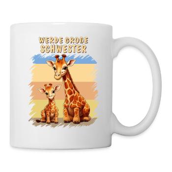 GIRAFFES BECOME A BIG SISTER - Mug - white - Right