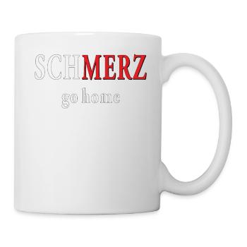 PAIN go home - Mug - white - Right