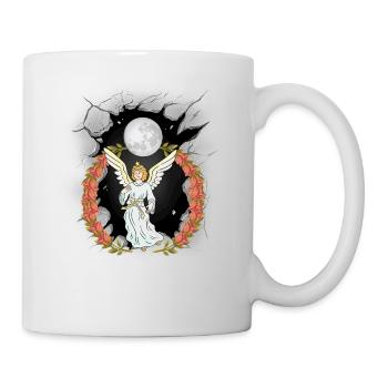 Spiritual Celestial Angel Protector Guardian Angel - Mug - white - Right
