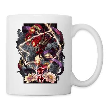 Raijin God of Thunder - Mug - white - Right