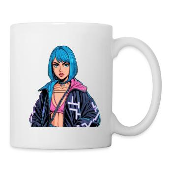 Anime Woman - Mug - white - Right