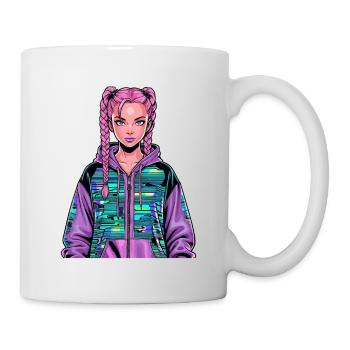 Anime Woman - Mug - white - Right