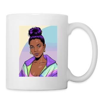 Anime Woman - Mug - white - Right