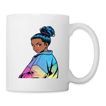Anime Woman - Mug - white - Right