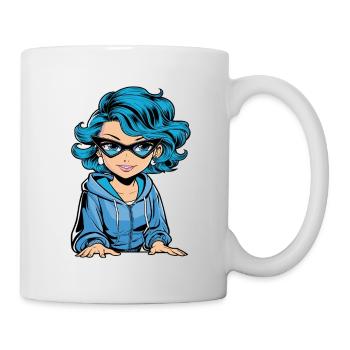 Anime Woman - Mug - white - Right