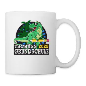 Grundschule Abschluss 2025 Grundschulabschluss - Tasse - Weiß - Rechts