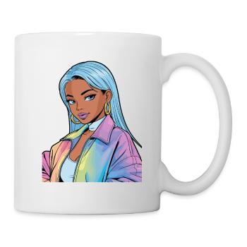 Anime Woman - Mug - white - Right