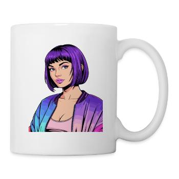 Anime Woman - Mug - white - Right