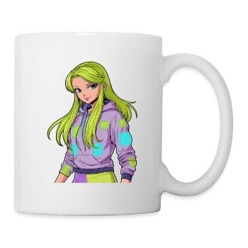 Anime Woman - Mug - white - Right