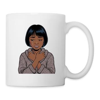 Anime Woman - Mug - white - Right