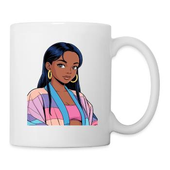 Anime Woman - Mug - white - Right