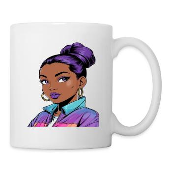 Anime Woman - Mug - white - Right