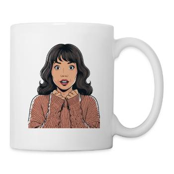 Anime Woman - Mug - white - Right