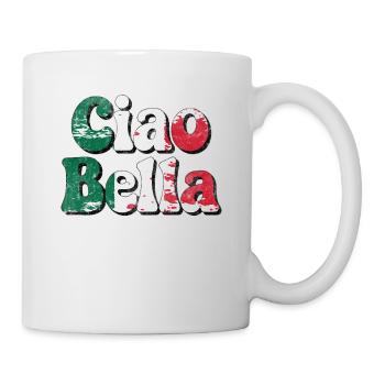 Ciao Bella - Tasse - Weiß - Rechts