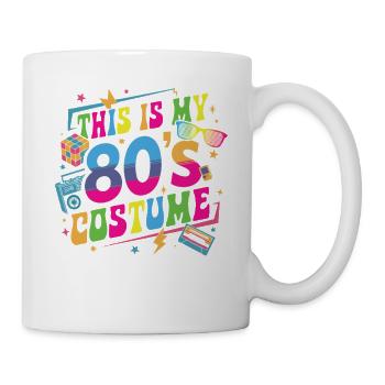 This Is My 80s Costume - Mug - white - Right